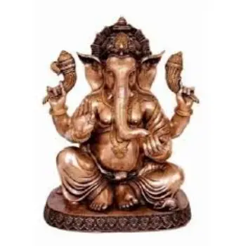 Copper Ganesh Statue 